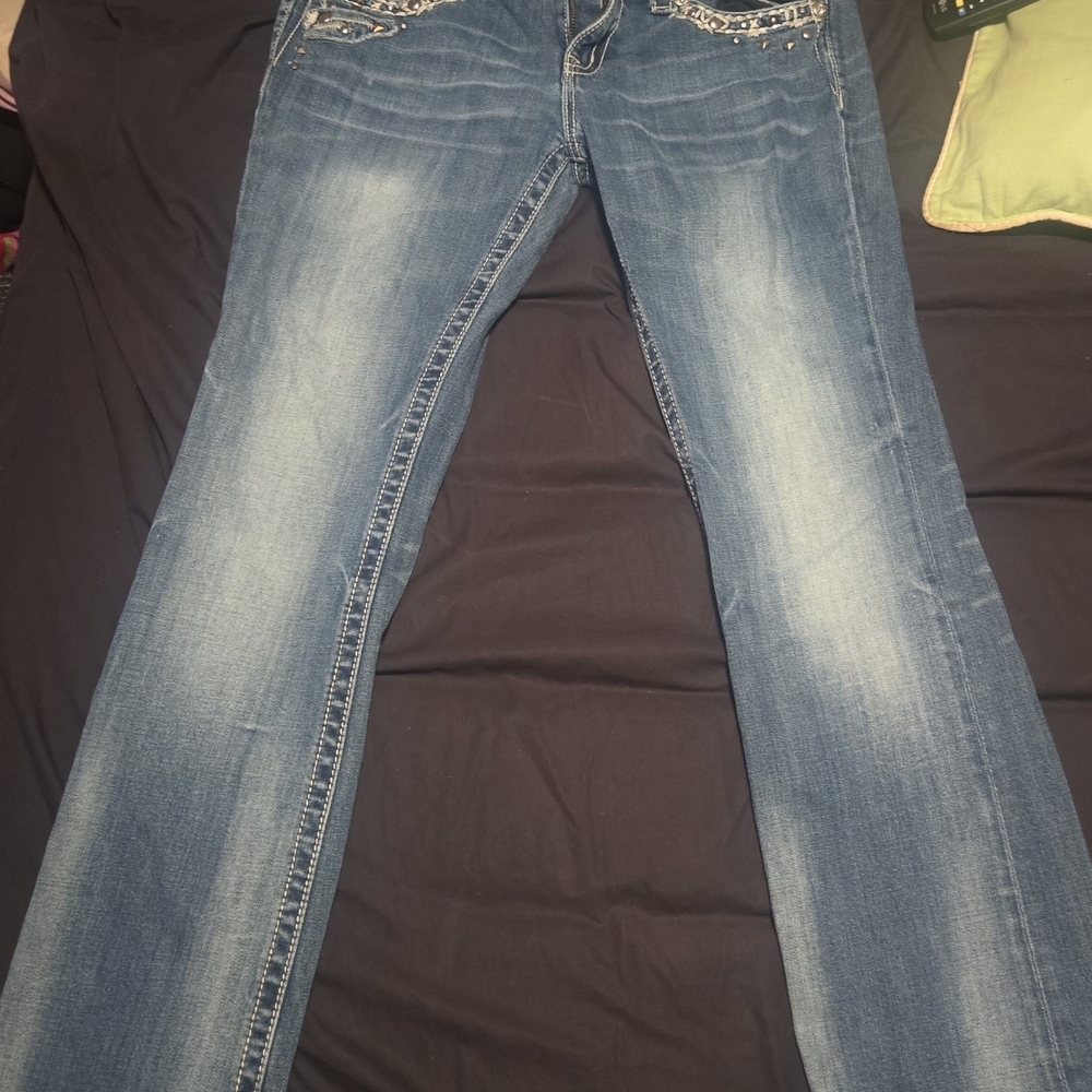 Signature Blue Flare Women's Jeans